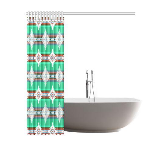 Plateau Stars Shower Curtain 60"x72" Shower Curtain 60"x72" e-joyer 