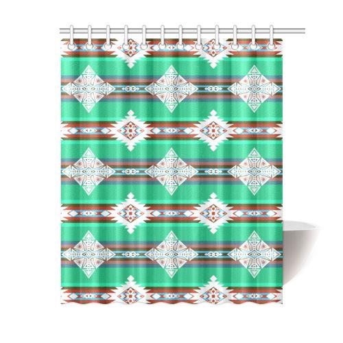 Plateau Stars Shower Curtain 60