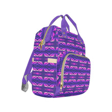 Load image into Gallery viewer, Plateau War Party Multi-Function Diaper Backpack (Model 1688) Diaper Backpack (1688) e-joyer 
