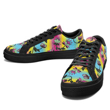 Load image into Gallery viewer, Powwow Carnival Aapisi Low Top Canvas Shoes Black Sole aapisi Herman 
