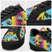 Load image into Gallery viewer, Powwow Carnival Aapisi Low Top Canvas Shoes Black Sole aapisi Herman 
