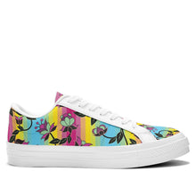 Load image into Gallery viewer, Powwow Carnival Aapisi Low Top Canvas Shoes White Sole aapisi Herman 
