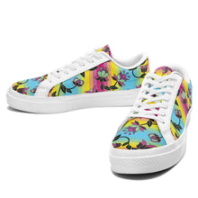 Load image into Gallery viewer, Powwow Carnival Aapisi Low Top Canvas Shoes White Sole aapisi Herman 
