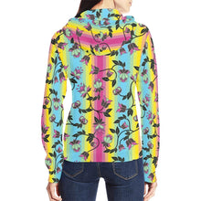 Load image into Gallery viewer, Powwow Carnival All Over Print Full Zip Hoodie for Women (Model H14) All Over Print Full Zip Hoodie for Women (H14) e-joyer 
