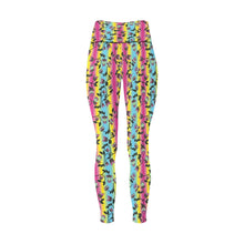 Load image into Gallery viewer, Powwow Carnival All Over Print High-Waisted Leggings (Model L36) High-Waisted Leggings (L36) e-joyer 
