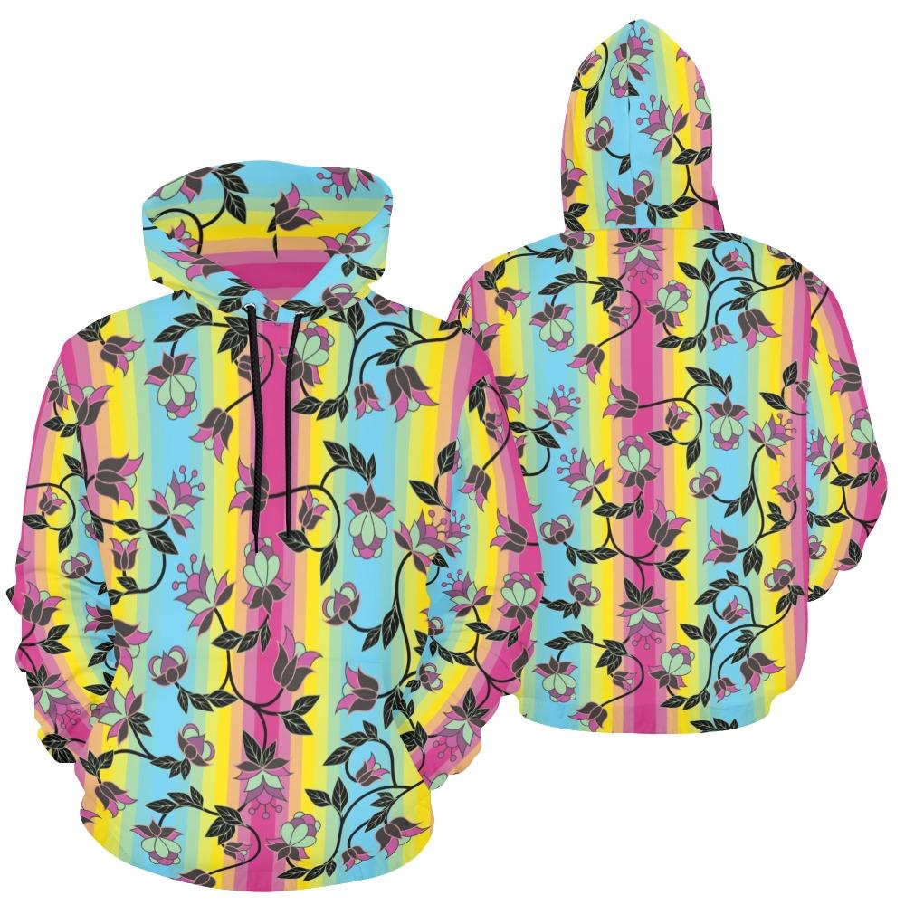 Powwow Carnival All Over Print Hoodie for Women (USA Size) (Model H13) All Over Print Hoodie for Women (H13) e-joyer 