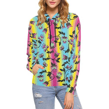 Load image into Gallery viewer, Powwow Carnival All Over Print Hoodie for Women (USA Size) (Model H13) All Over Print Hoodie for Women (H13) e-joyer 
