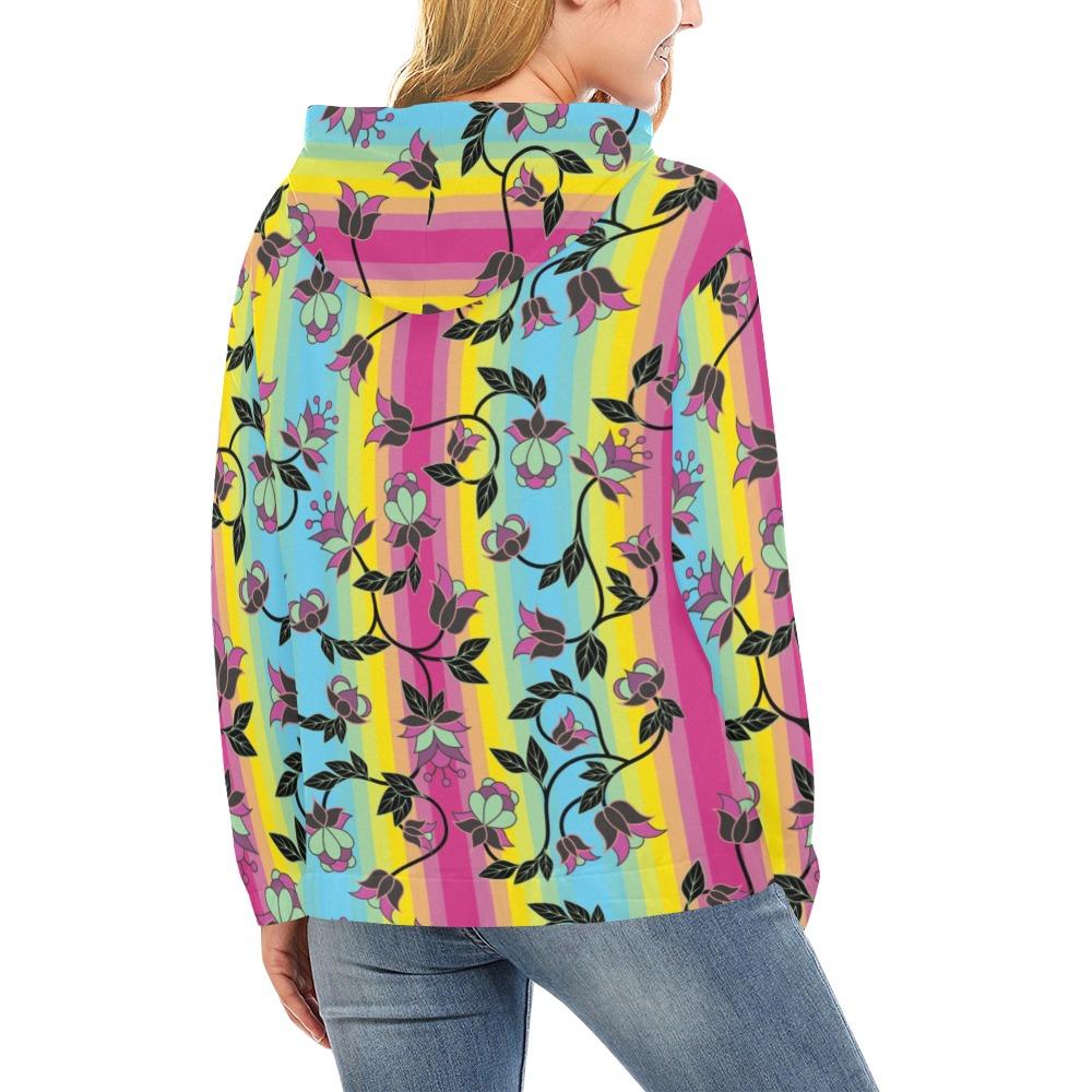 Powwow Carnival All Over Print Hoodie for Women (USA Size) (Model H13) All Over Print Hoodie for Women (H13) e-joyer 