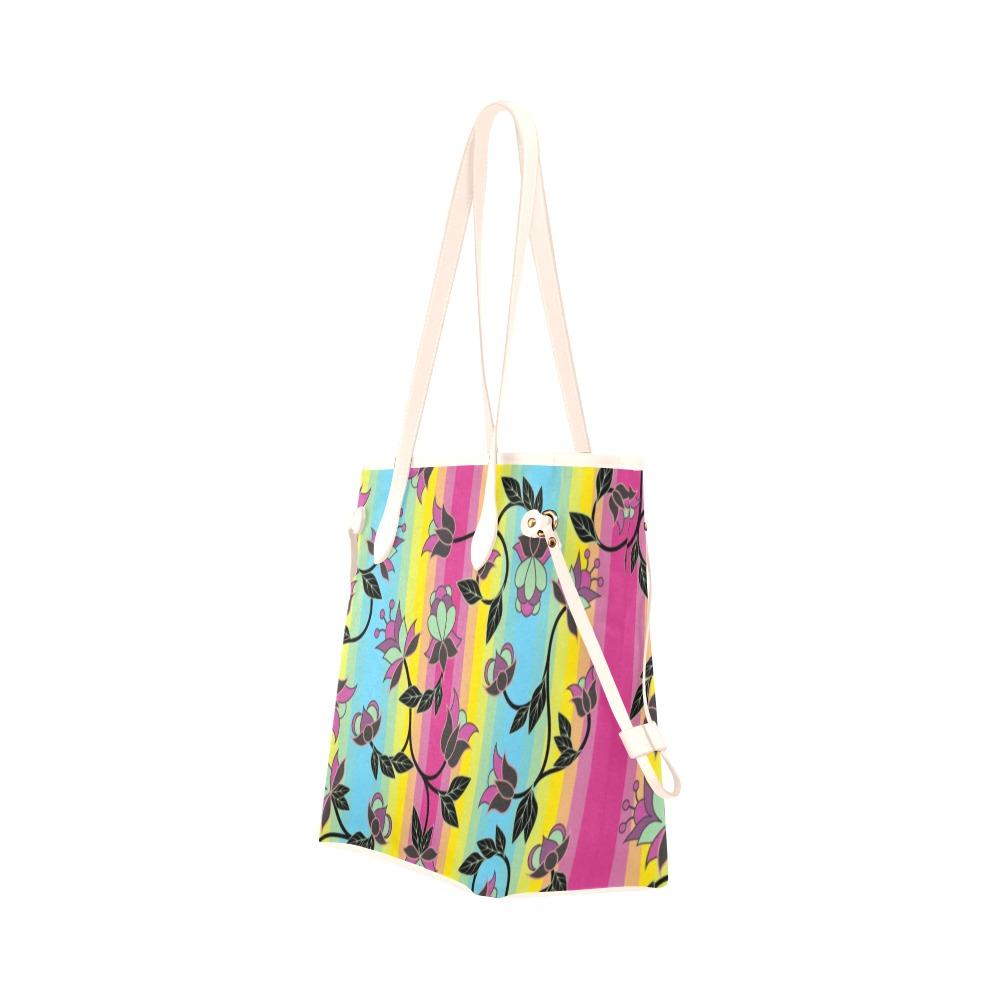 Powwow Carnival Clover Canvas Tote Bag (Model 1661) Clover Canvas Tote Bag (1661) e-joyer 