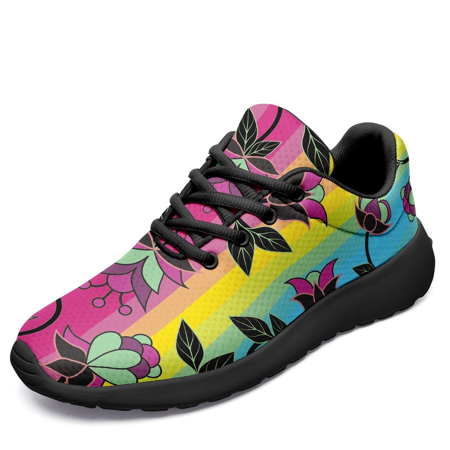 Powwow Carnival Ikkaayi Sport Sneakers ikkaayi Herman US Women 4.5 / US Youth 3.5 / EUR 35 Black Sole 