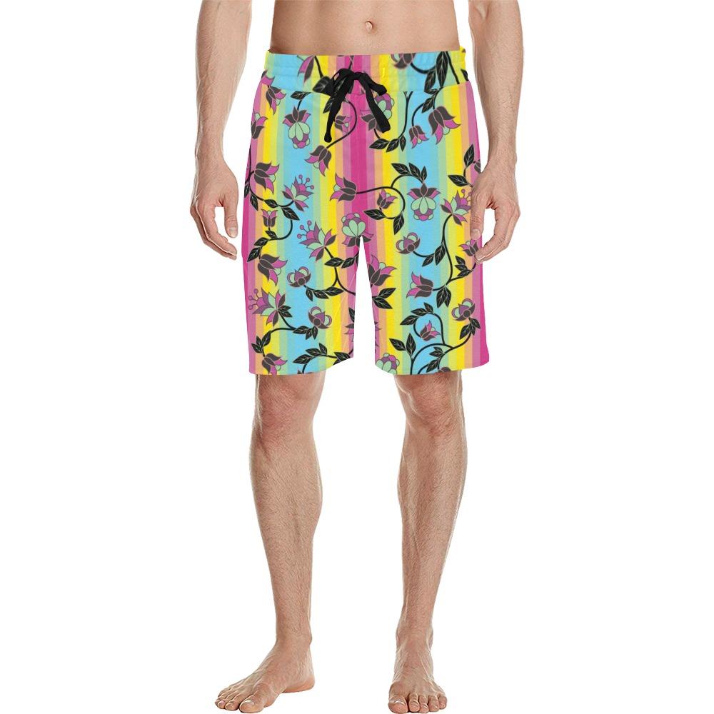 Powwow Carnival Men's All Over Print Casual Shorts (Model L23) Men's Casual Shorts (L23) e-joyer 