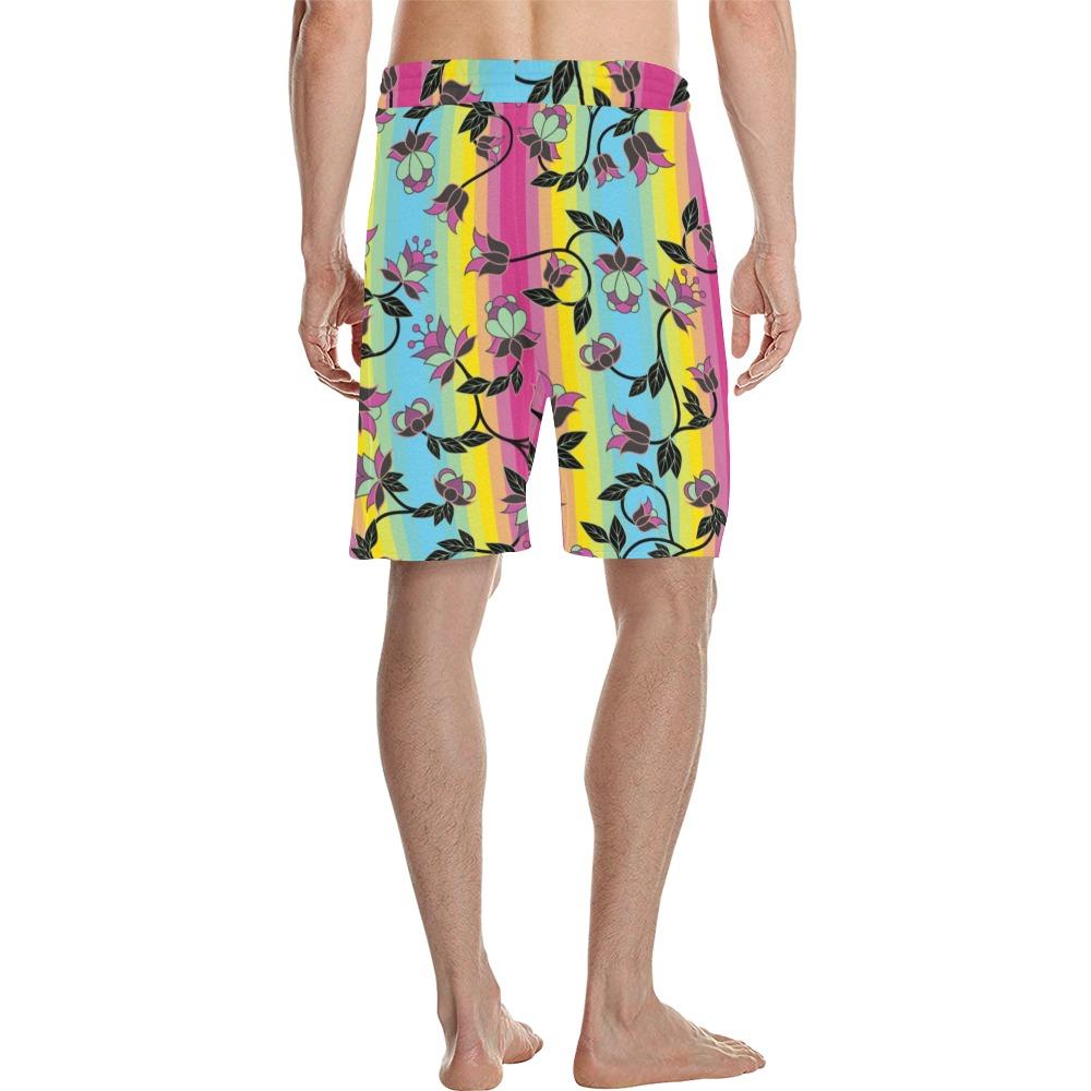 Powwow Carnival Men's All Over Print Casual Shorts (Model L23) Men's Casual Shorts (L23) e-joyer 