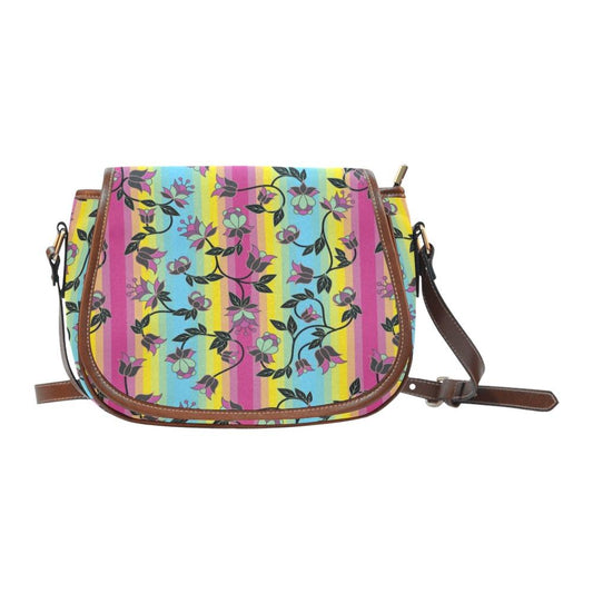 Powwow Carnival Saddle Bag/Small (Model 1649) Full Customization Saddle Bag/Small (Full Customization) e-joyer 