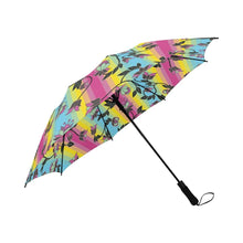 Load image into Gallery viewer, Powwow Carnival Semi-Automatic Foldable Umbrella (Model U05) Semi-Automatic Foldable Umbrella e-joyer 
