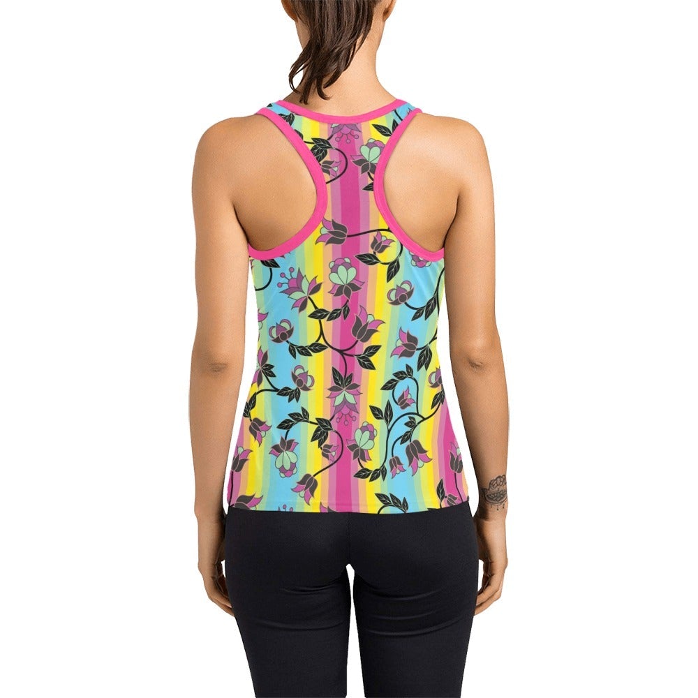 Powwow Carnival Women's Racerback Tank Top (Model T60) Racerback Tank Top (T60) e-joyer 