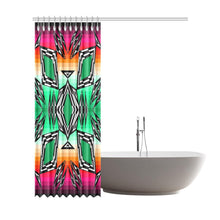Load image into Gallery viewer, Prairie Fire Deep Lake Shower Curtain 72&quot;x84&quot; Shower Curtain 72&quot;x84&quot; e-joyer 
