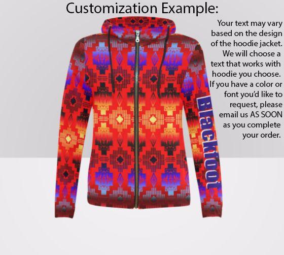 Prairie Fire July All Over Print Full Zip Hoodie for Men (Model H14) All Over Print Full Zip Hoodie for Men e-joyer 