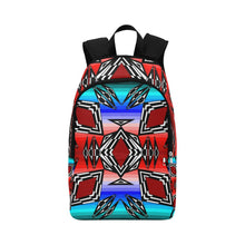 Load image into Gallery viewer, Prairie Fire July Fabric Adult Backpack (Model 1659) Casual Backpack for Adult (1659) e-joyer 
