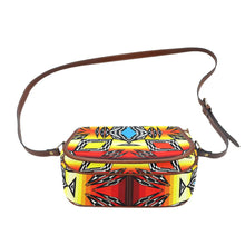 Load image into Gallery viewer, Prairie Fire Medicine Wheel Saddle Bag/Large (Model 1649) Saddle Bag/Large e-joyer 
