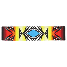 Load image into Gallery viewer, Prairie Fire Medicine Wheel Table Runner 16x72 inch Table Runner 16x72 inch e-joyer 
