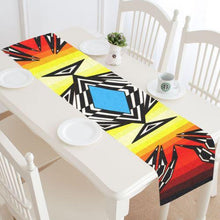 Load image into Gallery viewer, Prairie Fire Medicine Wheel Table Runner 16x72 inch Table Runner 16x72 inch e-joyer 
