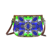 Load image into Gallery viewer, Prairie Fire Spring Saddle Bag/Large (Model 1649) Saddle Bag/Large e-joyer 
