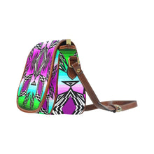 Load image into Gallery viewer, Prairie Fire Sunrise Saddle Bag/Large (Model 1649) Saddle Bag/Large e-joyer 
