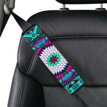 Load image into Gallery viewer, Pretty Sky Star Car Seat Belt Cover 7&#39;&#39;x12.6&#39;&#39; Car Seat Belt Cover 7&#39;&#39;x12.6&#39;&#39; e-joyer 
