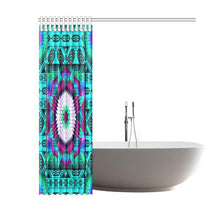 Load image into Gallery viewer, Pretty Sky Star Shower Curtain 60&quot;x72&quot; Shower Curtain 60&quot;x72&quot; e-joyer 
