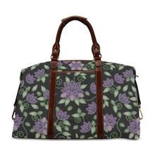 Load image into Gallery viewer, Purple Beaded Rose Classic Travel Bag (Model 1643) Remake Classic Travel Bags (1643) e-joyer 
