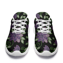 Load image into Gallery viewer, Purple Beaded Rose Ikkaayi Sport Sneakers ikkaayi Herman 
