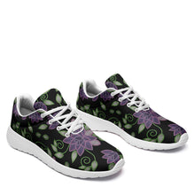 Load image into Gallery viewer, Purple Beaded Rose Ikkaayi Sport Sneakers ikkaayi Herman 
