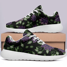 Load image into Gallery viewer, Purple Beaded Rose Ikkaayi Sport Sneakers ikkaayi Herman 
