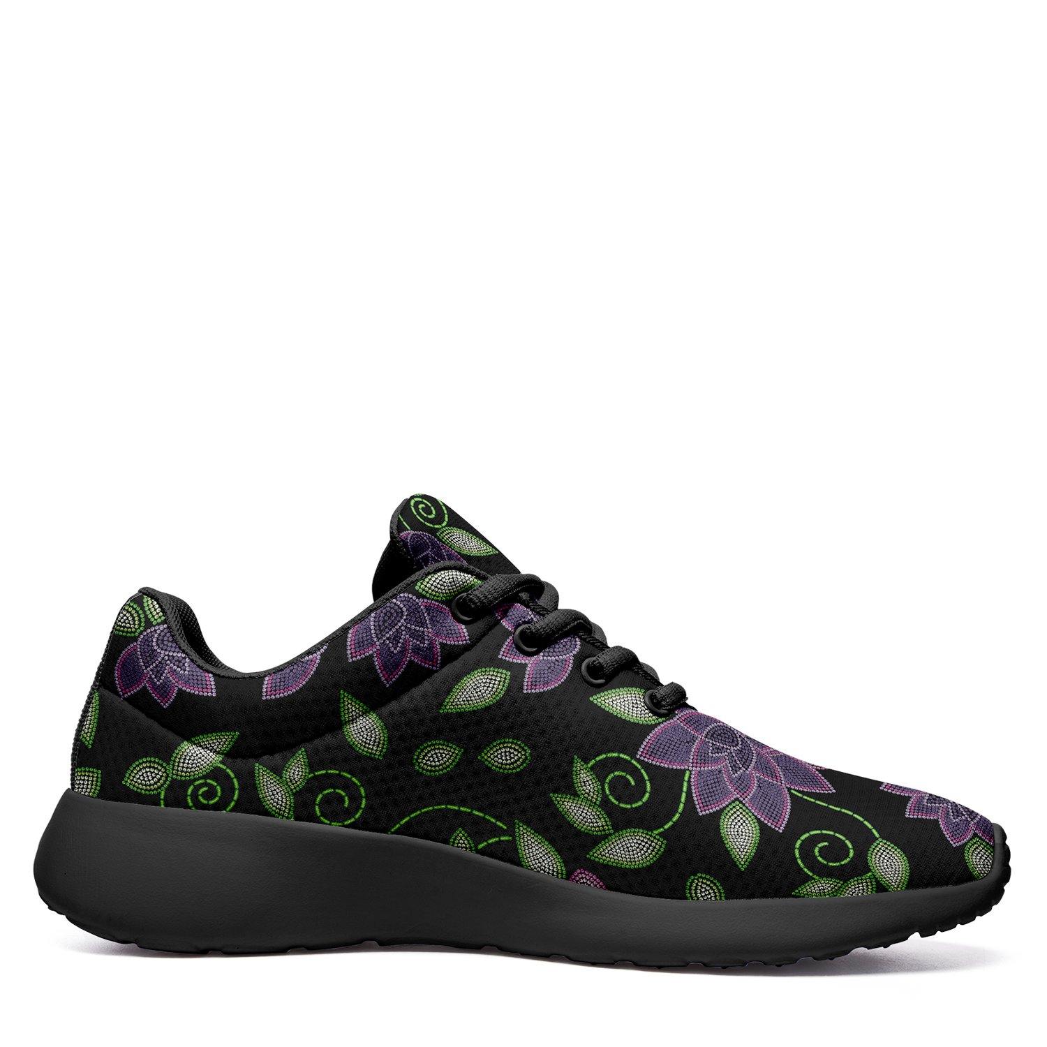 Purple Beaded Rose Ikkaayi Sport Sneakers ikkaayi Herman 