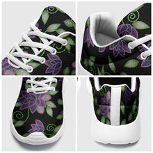 Load image into Gallery viewer, Purple Beaded Rose Ikkaayi Sport Sneakers ikkaayi Herman 
