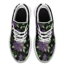 Load image into Gallery viewer, Purple Beaded Rose Ikkaayi Sport Sneakers ikkaayi Herman 
