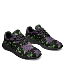 Load image into Gallery viewer, Purple Beaded Rose Ikkaayi Sport Sneakers ikkaayi Herman 
