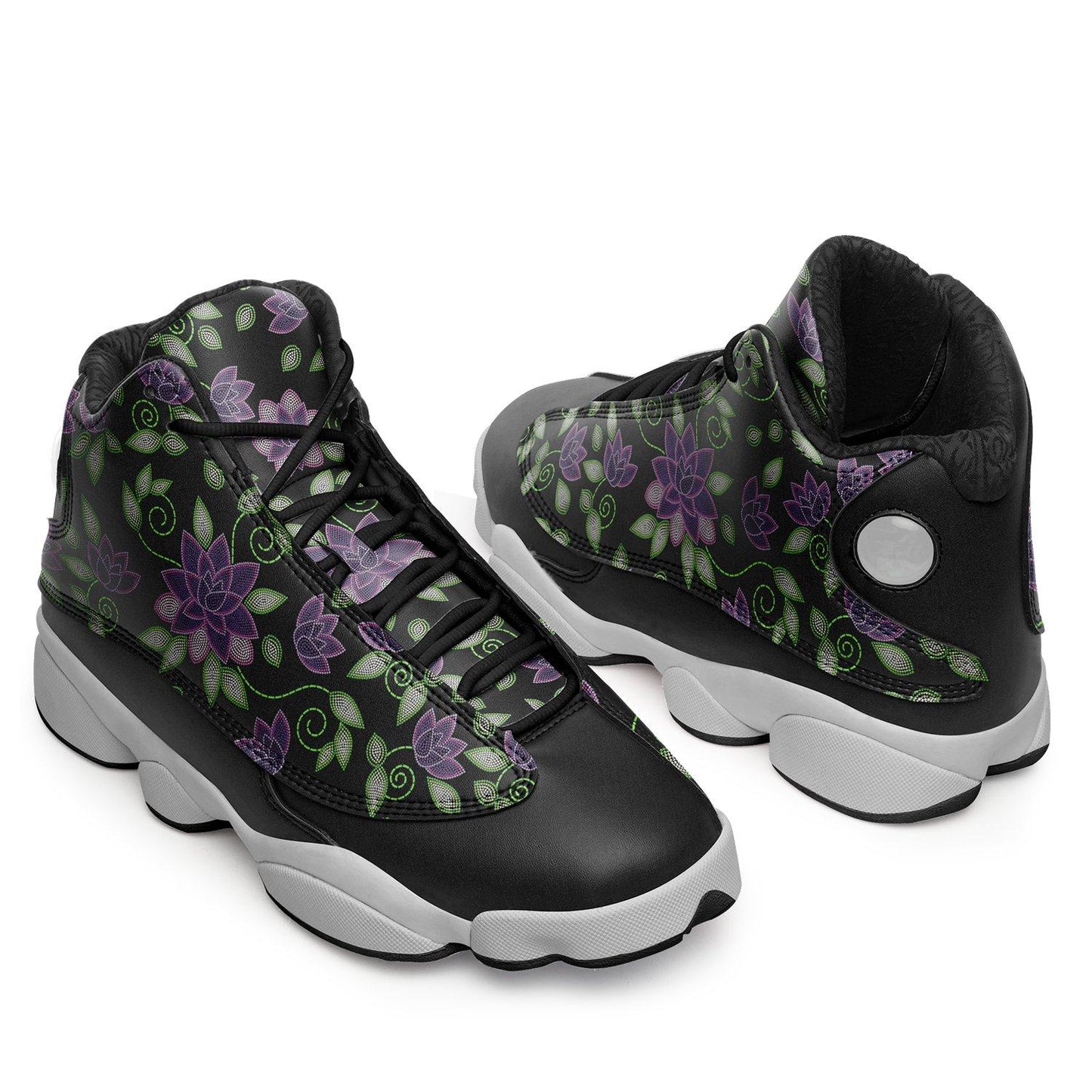 Purple Beaded Rose Isstsokini Athletic Shoes Herman 