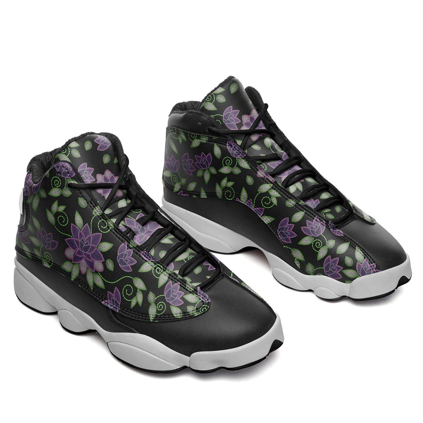 Purple Beaded Rose Isstsokini Athletic Shoes Herman 