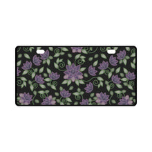 Load image into Gallery viewer, Purple Beaded Rose License Plate License Plate e-joyer 
