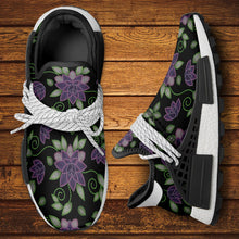 Load image into Gallery viewer, Purple Beaded Rose Okaki Sneakers Shoes Herman 
