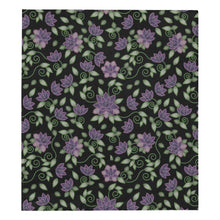 Load image into Gallery viewer, Purple Beaded Rose Quilt 70&quot;x80&quot; Quilt 70&quot;x80&quot; e-joyer 
