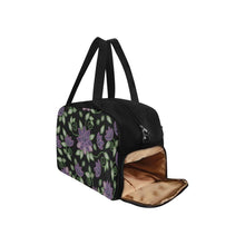 Load image into Gallery viewer, Purple Beaded Rose Weekend Travel Bag (Model 1671) bag e-joyer 
