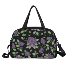 Load image into Gallery viewer, Purple Beaded Rose Weekend Travel Bag (Model 1671) bag e-joyer 
