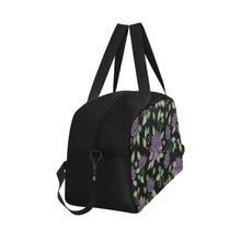 Load image into Gallery viewer, Purple Beaded Rose Weekend Travel Bag (Model 1671) bag e-joyer 
