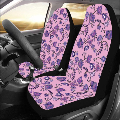 Purple Floral Amour Car Seat Covers (Set of 2) Car Seat Covers e-joyer 