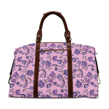 Load image into Gallery viewer, Purple Floral Amour Classic Travel Bag (Model 1643) Remake Classic Travel Bags (1643) e-joyer 
