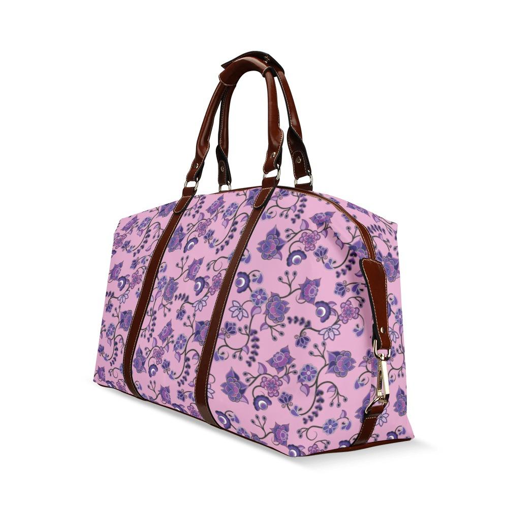 Purple Floral Amour Classic Travel Bag (Model 1643) Remake Classic Travel Bags (1643) e-joyer 