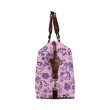 Load image into Gallery viewer, Purple Floral Amour Classic Travel Bag (Model 1643) Remake Classic Travel Bags (1643) e-joyer 
