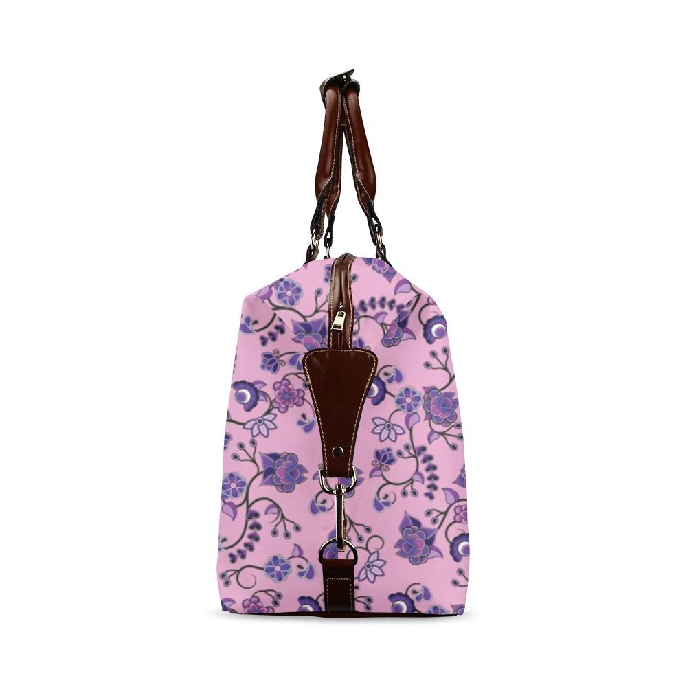 Purple Floral Amour Classic Travel Bag (Model 1643) Remake Classic Travel Bags (1643) e-joyer 